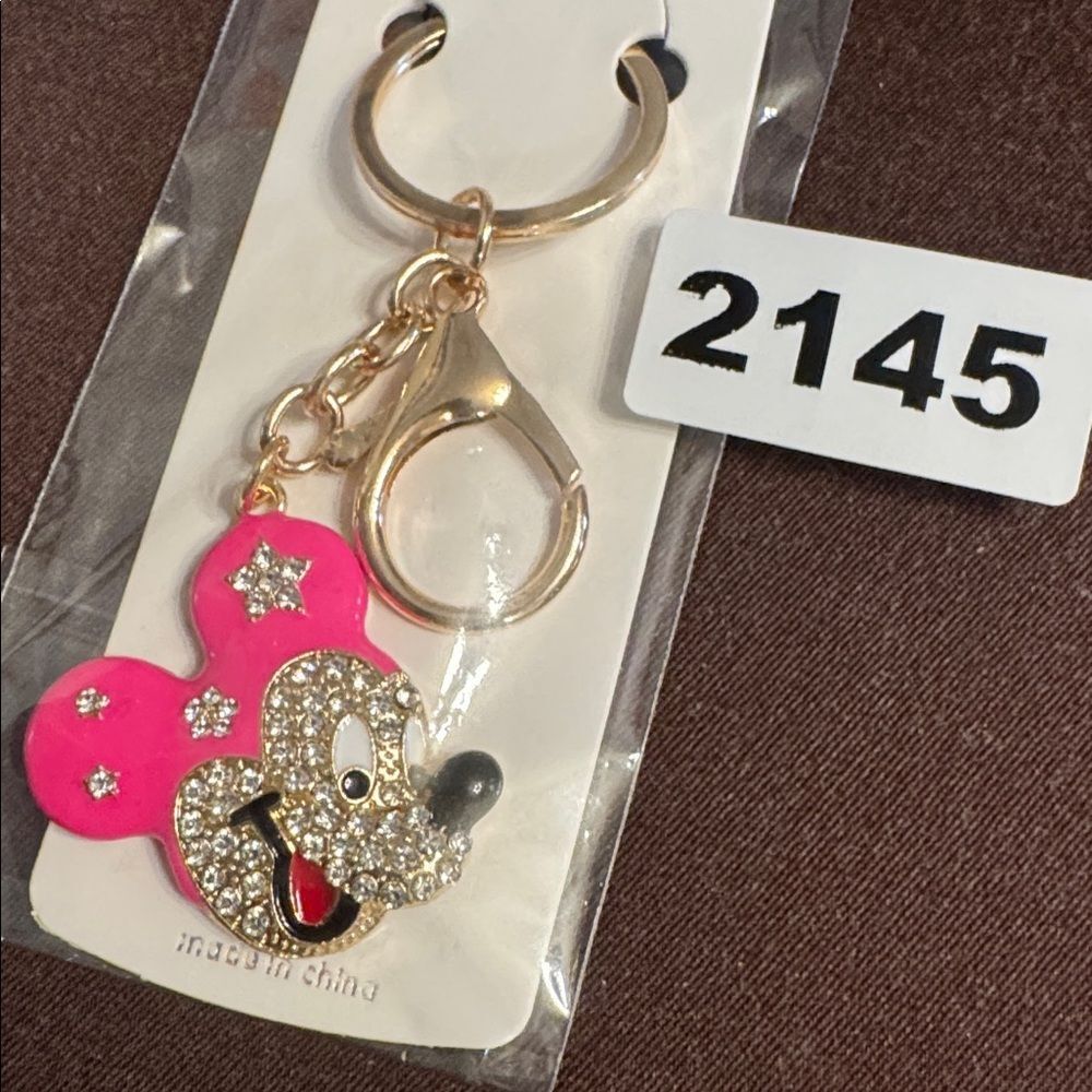 2145 Micky Mouse Key Ring, Bag Charm